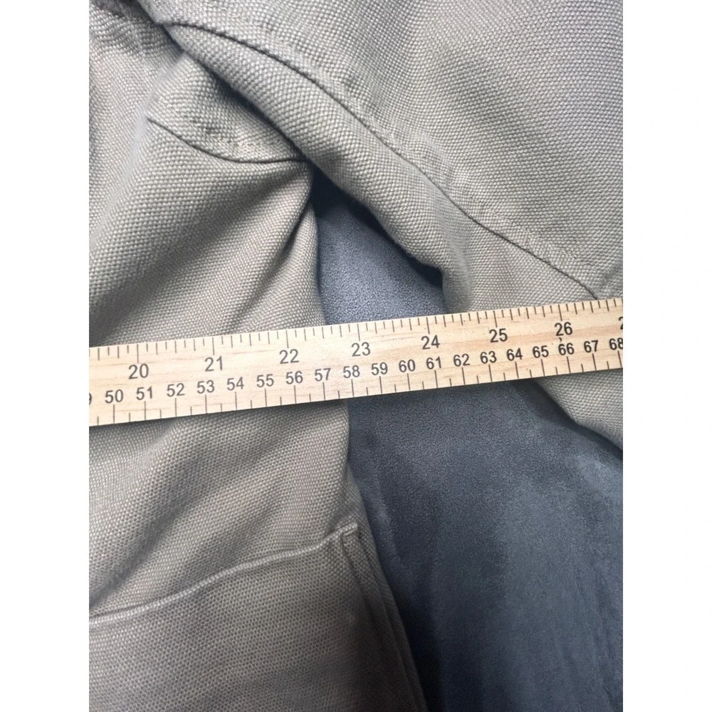 Duluth Trading Co Canvas Blazer Mens XL Tan Khaki Rugged Utility Sport Coat